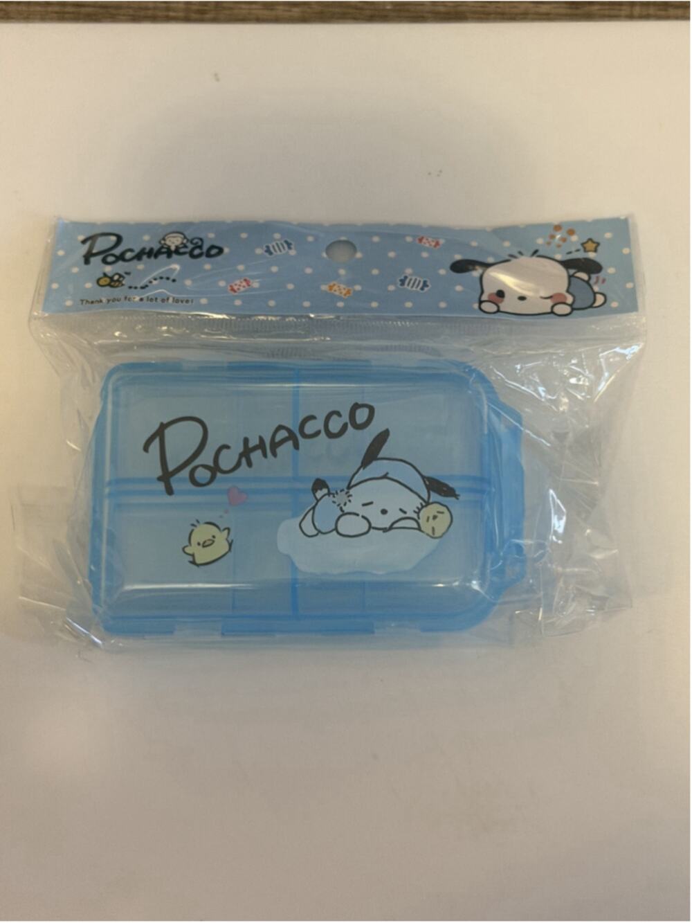 #PC-341 Pochacco - 10 Compartment Pill Box